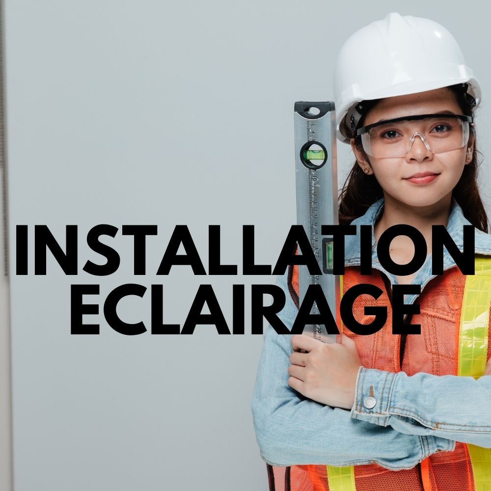 d’installation de l’éclairage